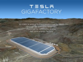 Tesla Gigafactory Will Have World's Largest Rooftop Solar